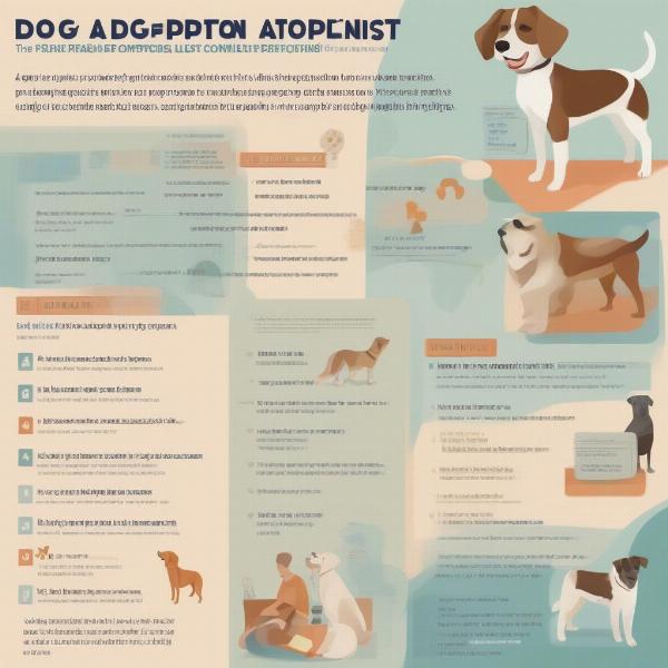 Preparing for Dog Adoption Checklist