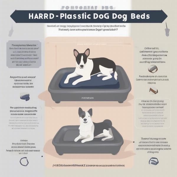 Pros and Cons of Hard Plastic Dog Bed