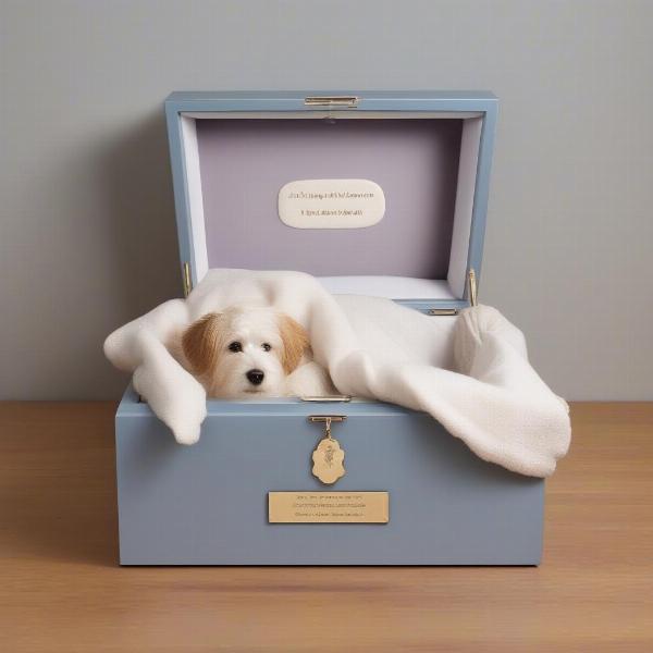 Personalized Dog Caskets