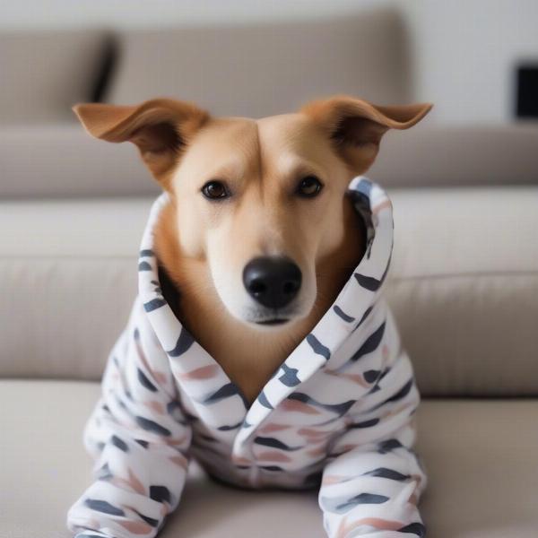 Safe and comfortable dog pajamas