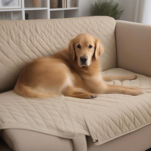 Waterproof Sectional Couch Protector for Dogs