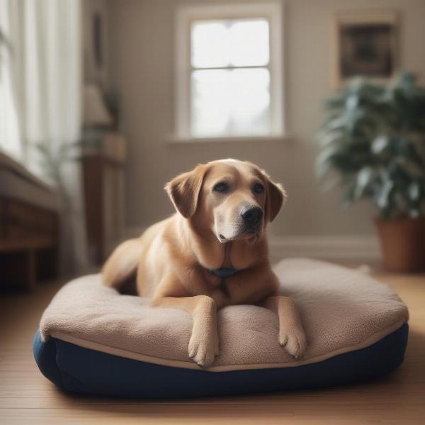 Senior Dog Restless Panting Comfort