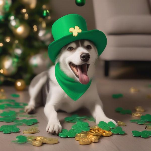 St. Patrick's Day Dog Activities