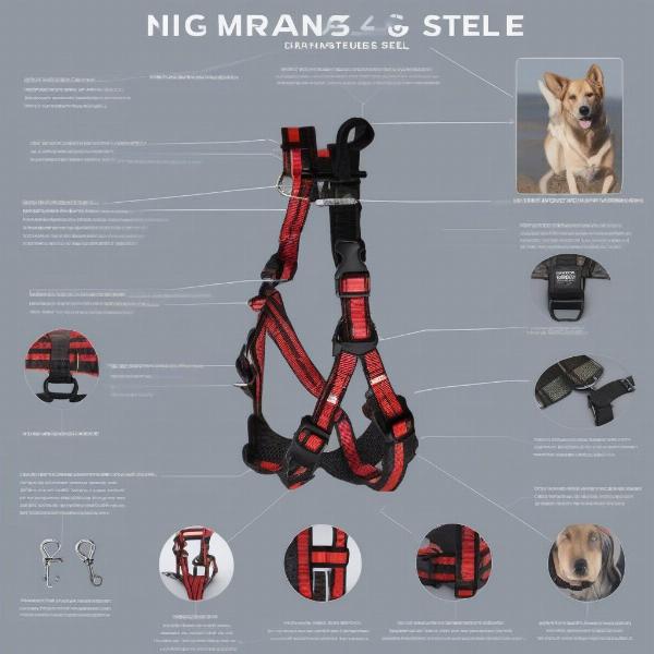 Types of Steel Dog Harnesses