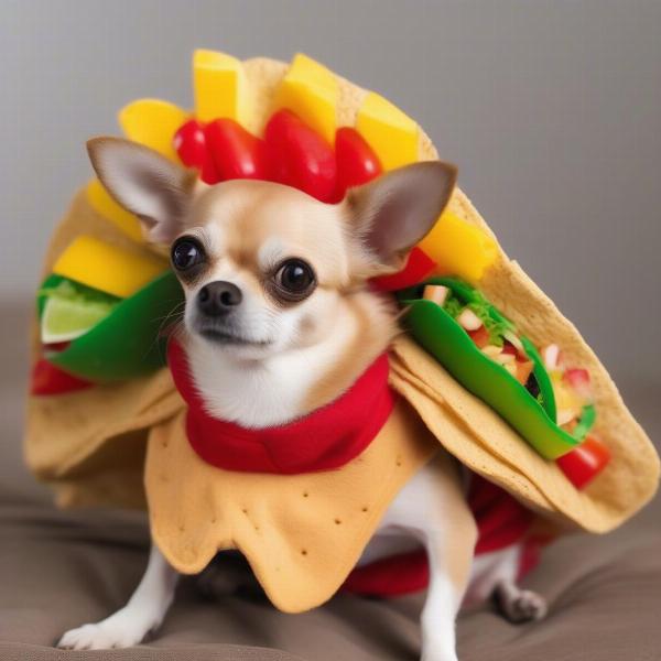 Taco costume for small dogs