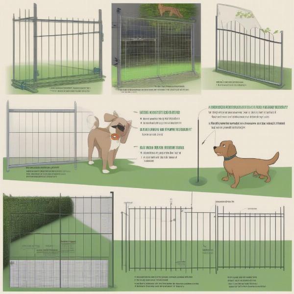 Temporary Garden Fencing Options for Dogs