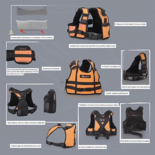 Features of a service dog vest for large dogs