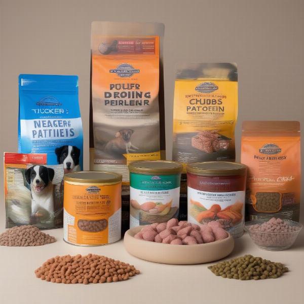 Tucker Dog Food Product Line