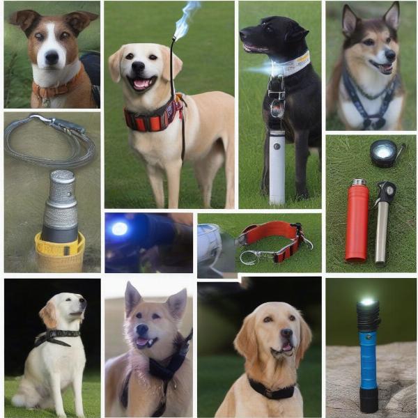 Different types of dog torches