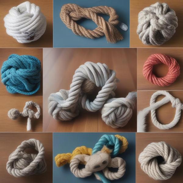 Different Types of Rope Toys for Dogs