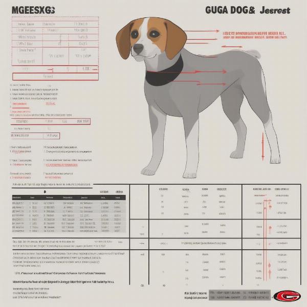 Uga Football Jersey Sizing Chart for Dogs