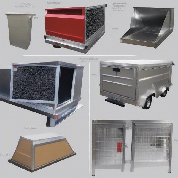 Different types of ute dog boxes