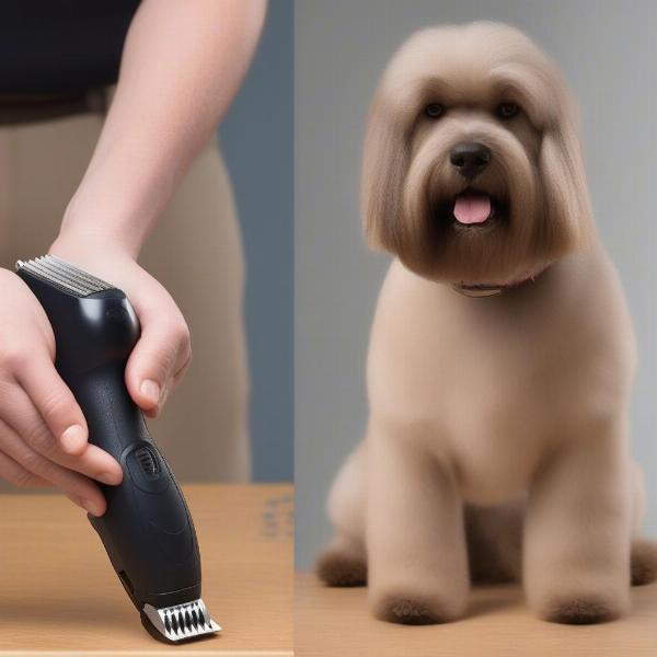 Wahl Century Dog Clipper Clipping Process