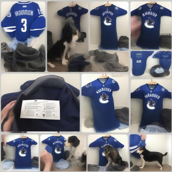 How to wash a Canucks dog jersey