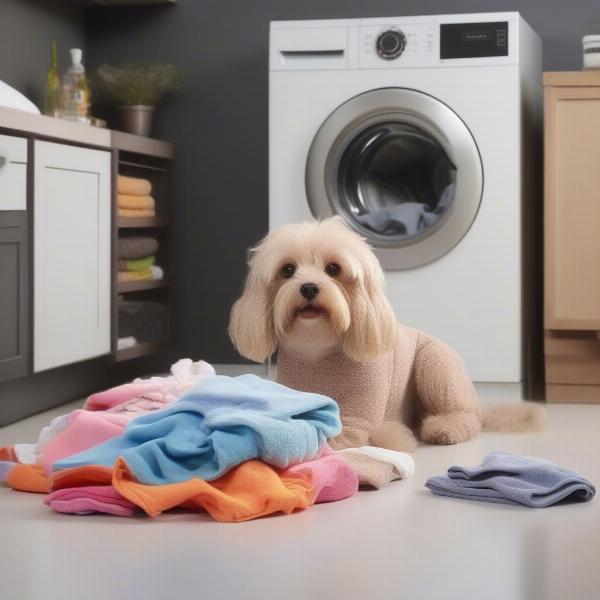 Washing Dog Clothes