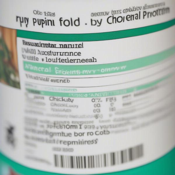 Wet Puppy Food Ingredients