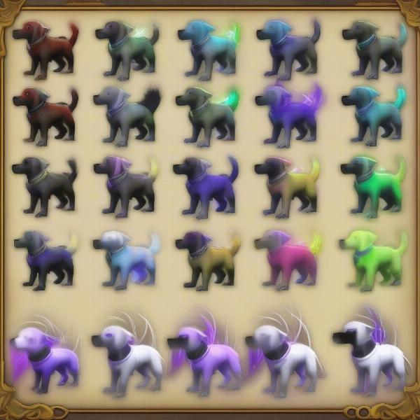 Wizard101 Ghost Dog Variants