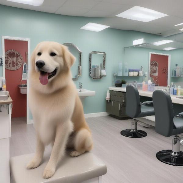 Clean and hygienic dog grooming salon in Worcester